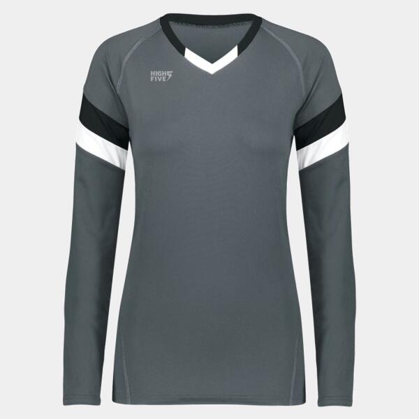 Ladies TruHit Tri-Color Long Sleeve Jersey Thumbnail