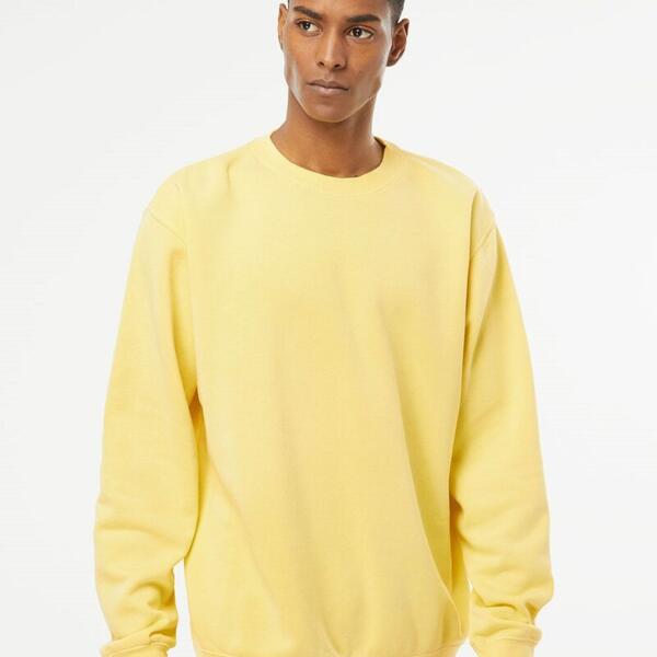 Unisex Midweight Pigment-Dyed Crewneck Sweatshirt Thumbnail