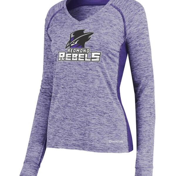 Ladies Electrify Long Sleeve Tee Powered by Coolcore(r) Thumbnail