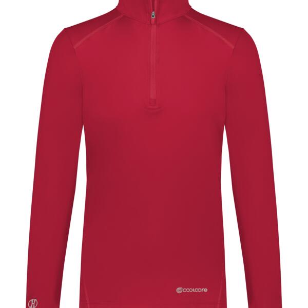 Ladies 1/4 Zip Pullover Powered by Coolcore(r) Thumbnail