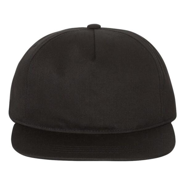 Lightly-Structured Five-Panel Snapback Cap Thumbnail