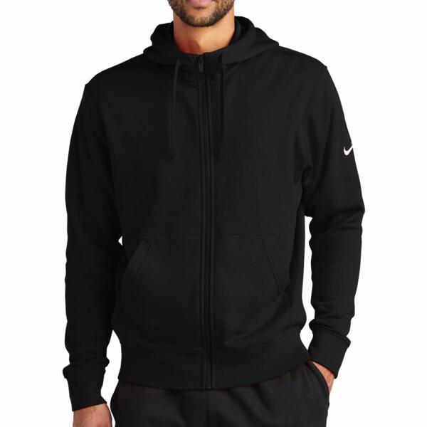 NIKE CLUB FLEECE SLEEVE SWOOSH FULL ZIP HOODIE Thumbnail
