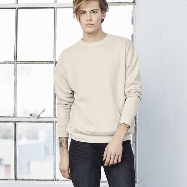 Unisex Sponge Fleece Drop Shoulder Crewneck Sweatshirt Thumbnail