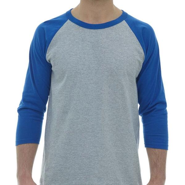 Raglan Three-Quarter Sleeve Baseball T-Shirt Thumbnail