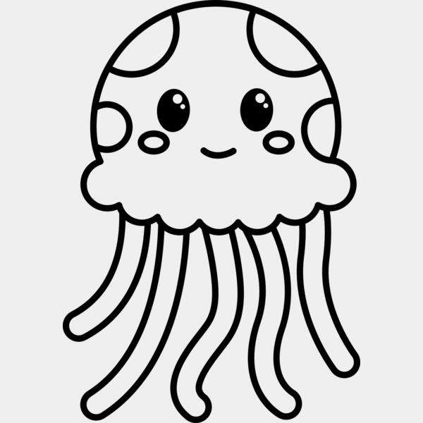 Jellyfish   Clipart 3 Thumbnail