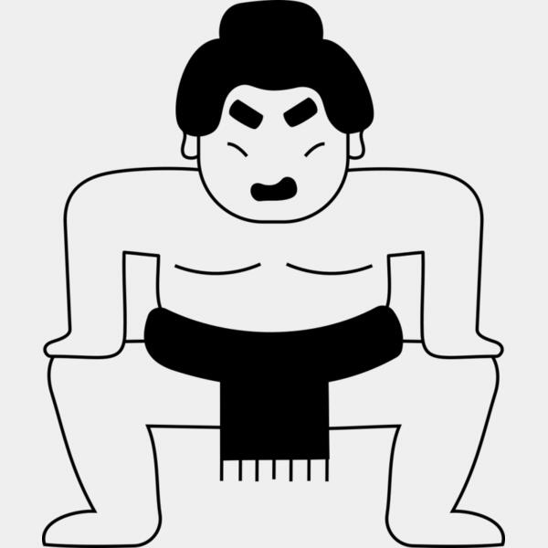 Sumo Wrestler Art Thumbnail