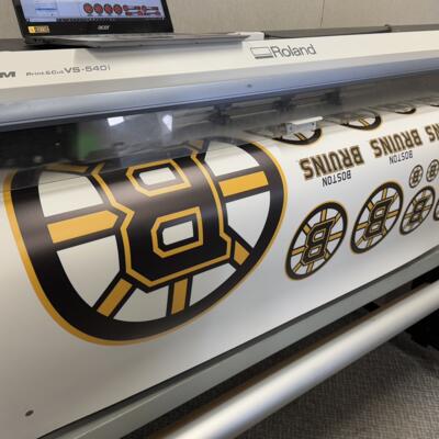Wide-format sign and decal production produced by By L.A.W. Designs in Waterloo