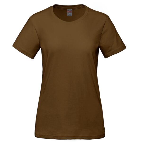 Parkour - Ladies RING SPUN Combed Cotton Crewneck T-Shirt Thumbnail