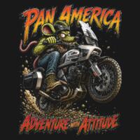 Pan America Adventure Rat Fink Shirt Design