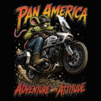 Pan America Adventure Rat Fink Shirt Design