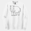 GILDAN® HEAVY COTTON™ LONG SLEEVE T-SHIRT Thumbnail