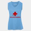 Pro Team Sleeveless V-Neck Ladies' Tee Thumbnail