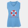 Pro Team Sleeveless V-Neck Ladies' Tee Thumbnail