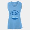 Pro Team Sleeveless V-Neck Ladies' Tee Thumbnail