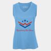 Pro Team Sleeveless V-Neck Ladies' Tee Thumbnail