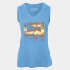 Pro Team Sleeveless V-Neck Ladies' Tee Thumbnail