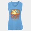 Pro Team Sleeveless V-Neck Ladies' Tee Thumbnail