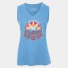 Pro Team Sleeveless V-Neck Ladies' Tee Thumbnail