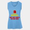 Pro Team Sleeveless V-Neck Ladies' Tee Thumbnail