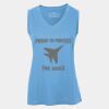 Pro Team Sleeveless V-Neck Ladies' Tee Thumbnail
