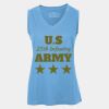 Pro Team Sleeveless V-Neck Ladies' Tee Thumbnail