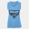 Pro Team Sleeveless V-Neck Ladies' Tee Thumbnail
