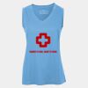 Pro Team Sleeveless V-Neck Ladies' Tee Thumbnail