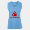 Pro Team Sleeveless V-Neck Ladies' Tee Thumbnail
