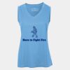 Pro Team Sleeveless V-Neck Ladies' Tee Thumbnail