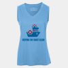 Pro Team Sleeveless V-Neck Ladies' Tee Thumbnail