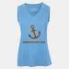 Pro Team Sleeveless V-Neck Ladies' Tee Thumbnail