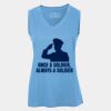Pro Team Sleeveless V-Neck Ladies' Tee Thumbnail