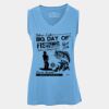 Pro Team Sleeveless V-Neck Ladies' Tee Thumbnail