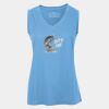 Pro Team Sleeveless V-Neck Ladies' Tee Thumbnail