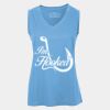 Pro Team Sleeveless V-Neck Ladies' Tee Thumbnail